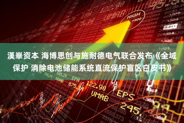 漢崋资本 海博思创与施耐德电气联合发布《全域保护 消除电池储能系统直流保护盲区白皮书》